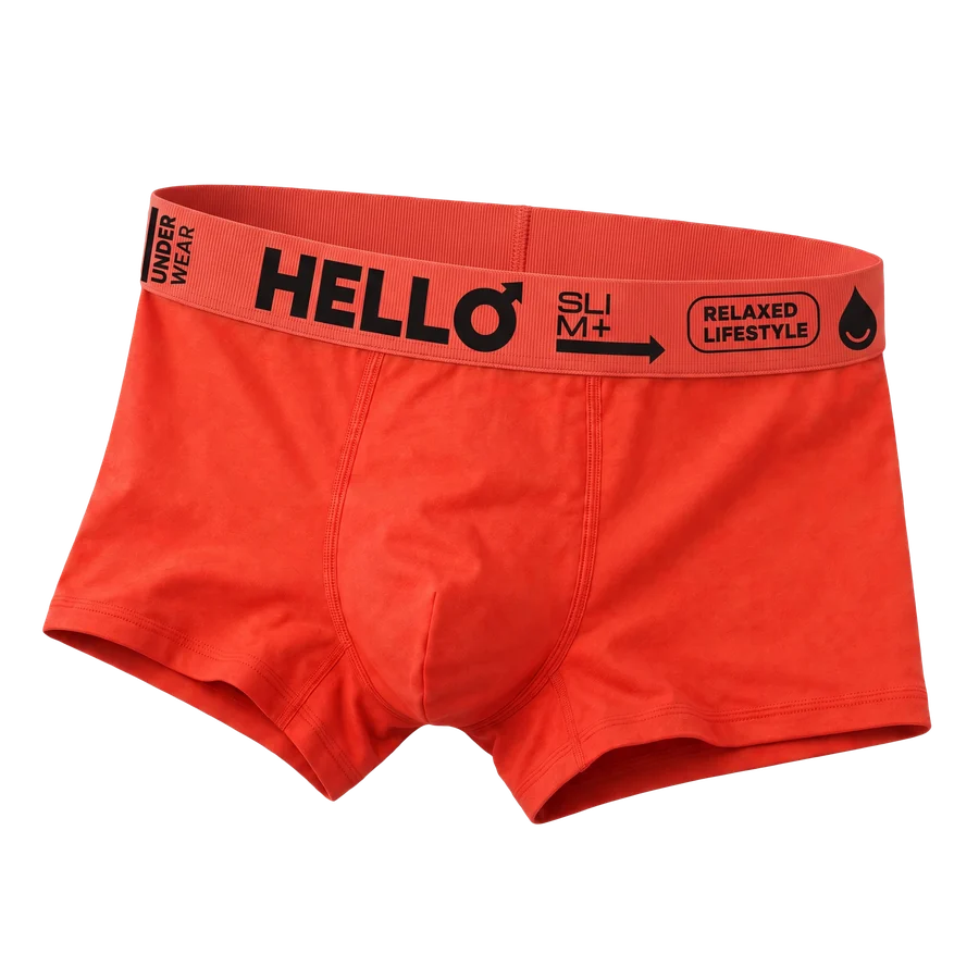 Hello Slim Retro Mercan pamuklu erkek boxer
